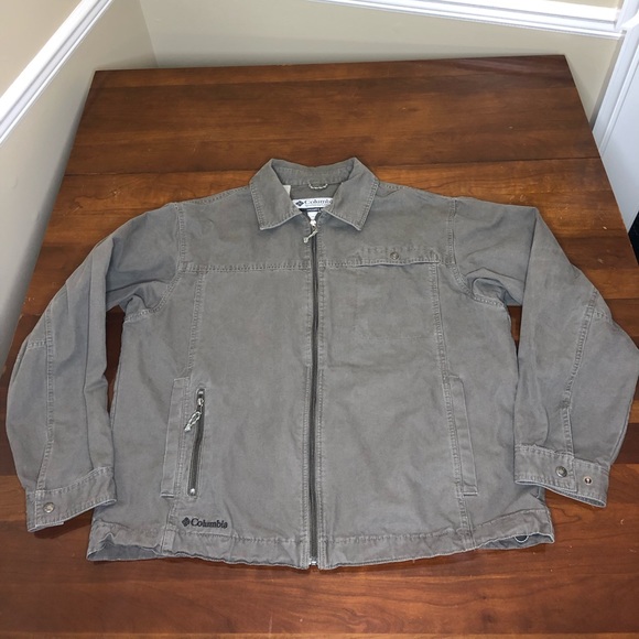 columbia canvas jacket